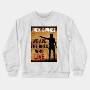 rick grimes Crewneck Sweatshirt